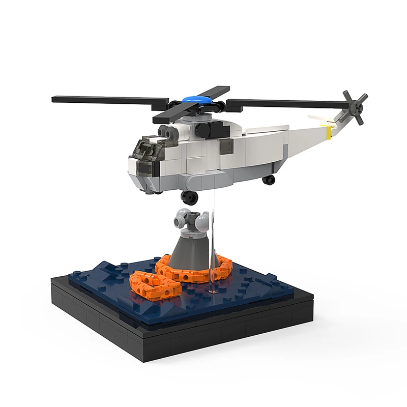 MOC Apollo Recovery Mission Helicopter Building Block Kit Space Probe Saturn V Spacecraft Vehicle Brick Model DIY Birthdays Gift
MOC Apollo Recovery Mission Helicopter Building Block Kit Space Probe Saturn V Spacecraft Vehicle Brick Model DIY Birthdays Gift