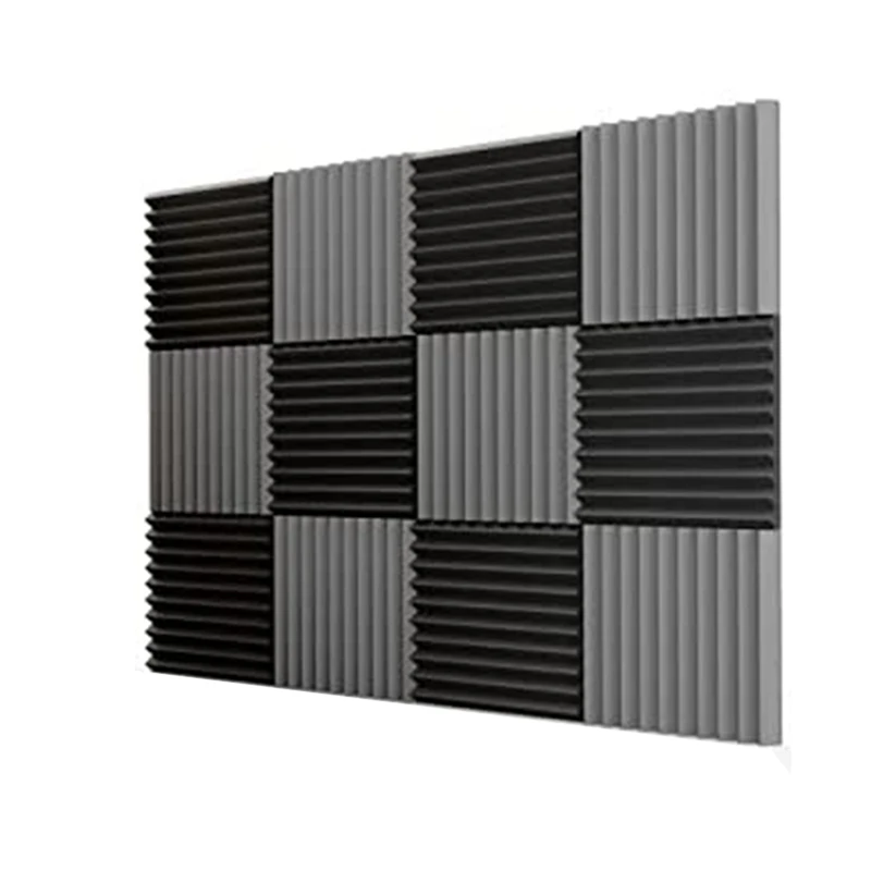 12 Pcs Acoustic Foam Board,Studio Wedge Tile,Acoustic Foam Soundproof Pyramid Studio Treatment Wall Panel,2.5X30X30cm
12 Pcs Acoustic Foam Board,Studio Wedge Tile,Acoustic Foam Soundproof Pyramid Studio Treatment Wall Panel,2.5X30X30cm