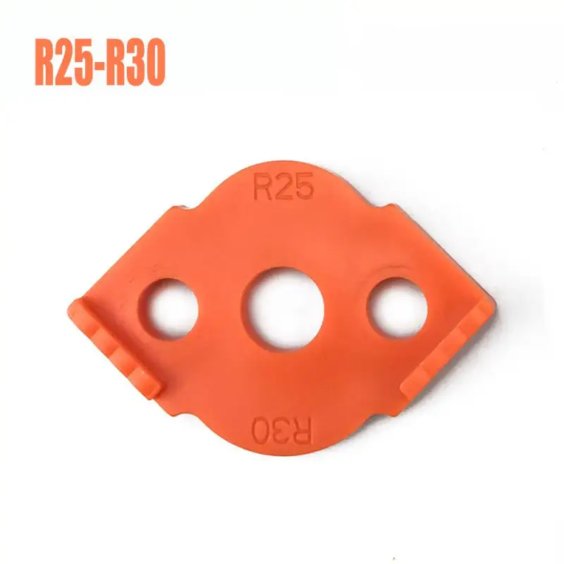 Woodworking Router Corner Radius Templates Jig R5 to R40 Routing Curved Corners Milling Circular Radian High Hardness ABS Tool
Woodworking Router Corner Radius Templates Jig R5 to R40 Routing Curved Corners Milling Circular Radian High Hardness ABS Tool