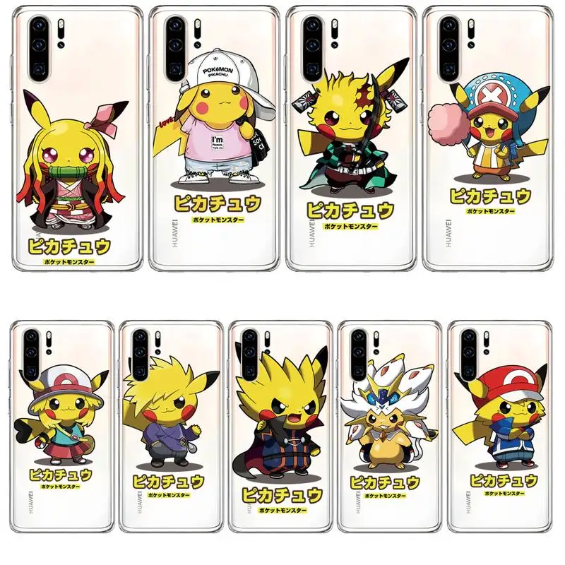 BANDAI Cartoon Pikachu Phone Case For HUAWEI Honor 8X 8S 7A PRO 8A 9X 20 10 Lite 7C 10I 20I Transparent Fundas Cover
BANDAI Cartoon Pikachu Phone Case For HUAWEI Honor 8X 8S 7A PRO 8A 9X 20 10 Lite 7C 10I 20I Transparent Fundas Cover