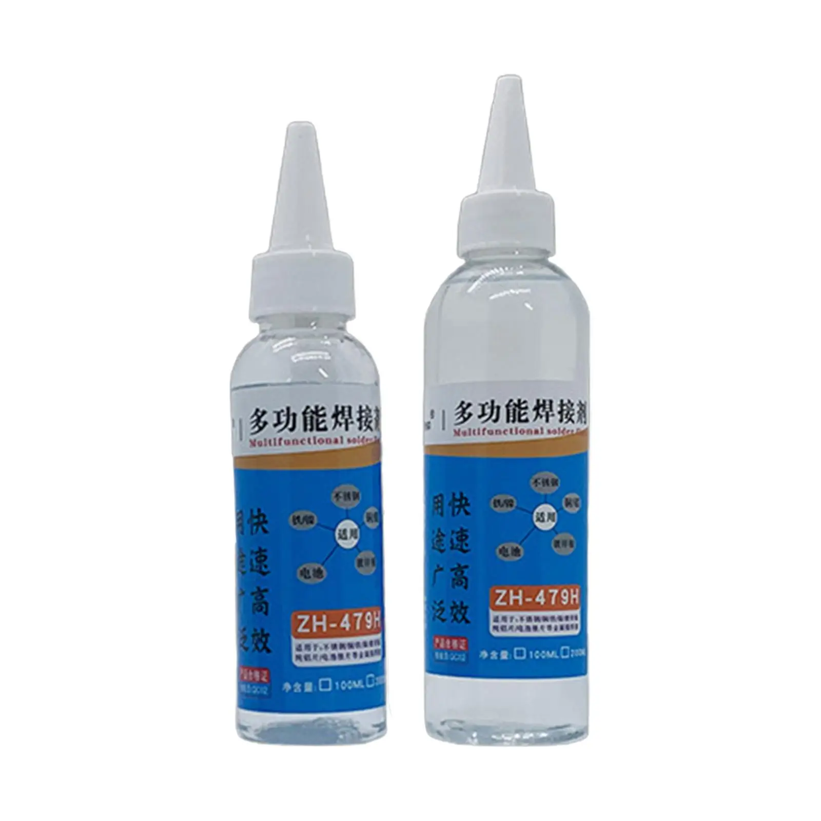 Soldering Flux 100ml 200ml for Battery Welding Repairing Galvanized Sheet
Soldering Flux 100ml 200ml for Battery Welding Repairing Galvanized Sheet
