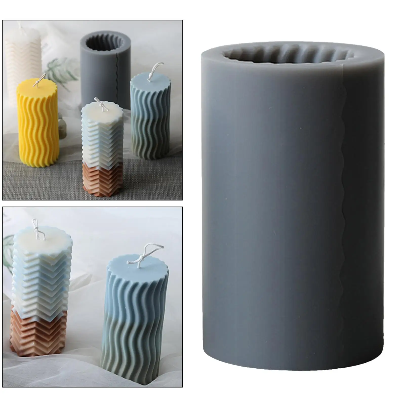 Candle Mould Epoxy Casting Resin Moulds Pillar Candle Soap Crystal Jewelry Making Mold DIY Aromatherapy Wax for Clay Crafts
Candle Mould Epoxy Casting Resin Moulds Pillar Candle Soap Crystal Jewelry Making Mold DIY Aromatherapy Wax for Clay Crafts
