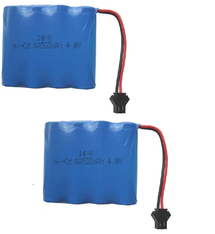 4.8V500mAh Ni-Cd Rechargeable Battery For RC Toys Electric Car RC truck RC tank Boat Gun Spare Parts 4.8V Volt Bateria 2pcs/lot
4.8V500mAh Ni-Cd Rechargeable Battery For RC Toys Electric Car RC truck RC tank Boat Gun Spare Parts 4.8V Volt Bateria 2pcs/lot
