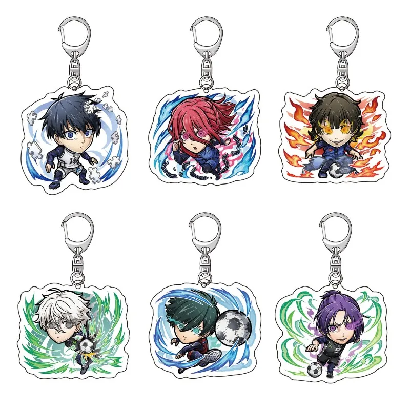 6CM Cartoon BLUE LOCK Anime Figures Cosplay Acrylic Double-Sided Key Chains Creative Bag Pendant Keyrings Fans Collection Gift
6CM Cartoon BLUE LOCK Anime Figures Cosplay Acrylic Double-Sided Key Chains Creative Bag Pendant Keyrings Fans Collection Gift