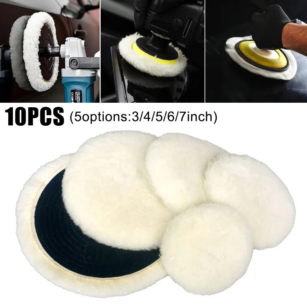 FREE POST Buffer Buffing Polishing Hook Loop Pad Pads Wool 10x 3/4/5/6/7inch Bonnet Tools Top-quality Xmas Gift
FREE POST Buffer Buffing Polishing Hook Loop Pad Pads Wool 10x 3/4/5/6/7inch Bonnet Tools Top-quality Xmas Gift