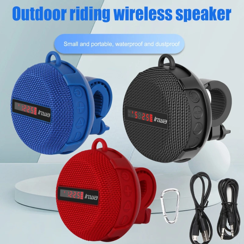 Беспроводной Bluetooth-динамик с цифровым дисплеем для велосипеда, портативный водонепроницаемый громкий динамик, звуковой бумбокс, запчасти д...
Беспроводной Bluetooth-динамик с цифровым дисплеем для велосипеда, портативный водонепроницаемый громкий динамик, звуковой бумбокс, запчасти д...