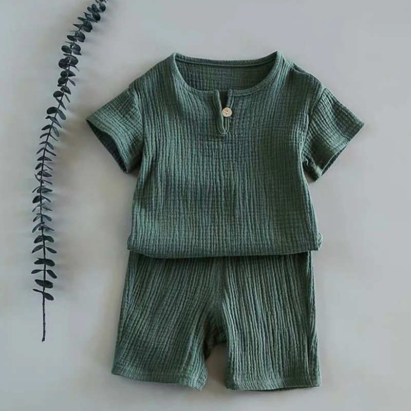 2 Piece Boys Girls Clothing Sets 2022 Summer Baby Girls Clothes Retro Kids Children Clothes Suits New 12M-8 Years
2 Piece Boys Girls Clothing Sets 2022 Summer Baby Girls Clothes Retro Kids Children Clothes Suits New 12M-8 Years
