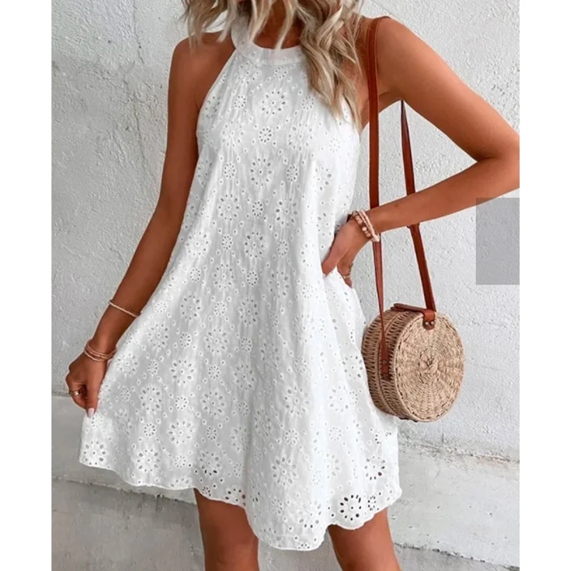Summer Women O Neck Sexy Slim Mini Dresses Sleeveless Club Evening Party Black Short Dress Female Casual Chic Elegant Clothing
Summer Women O Neck Sexy Slim Mini Dresses Sleeveless Club Evening Party Black Short Dress Female Casual Chic Elegant Clothing