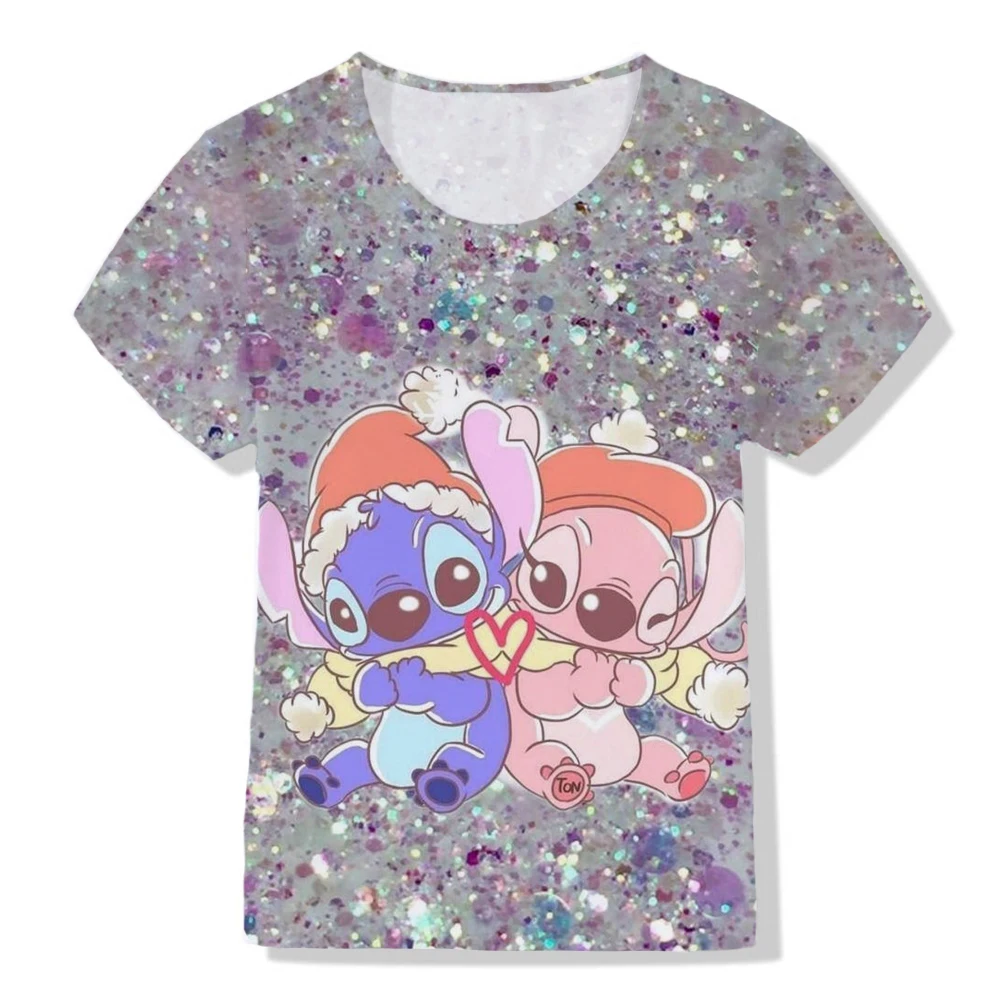 Children's Boy T-shirt Baby Cute Stitch Top Children's Short Sleeve Street Clothes 1-12 Years Old Harajuku Boys And Girls T-shir
Children's Boy T-shirt Baby Cute Stitch Top Children's Short Sleeve Street Clothes 1-12 Years Old Harajuku Boys And Girls T-shir