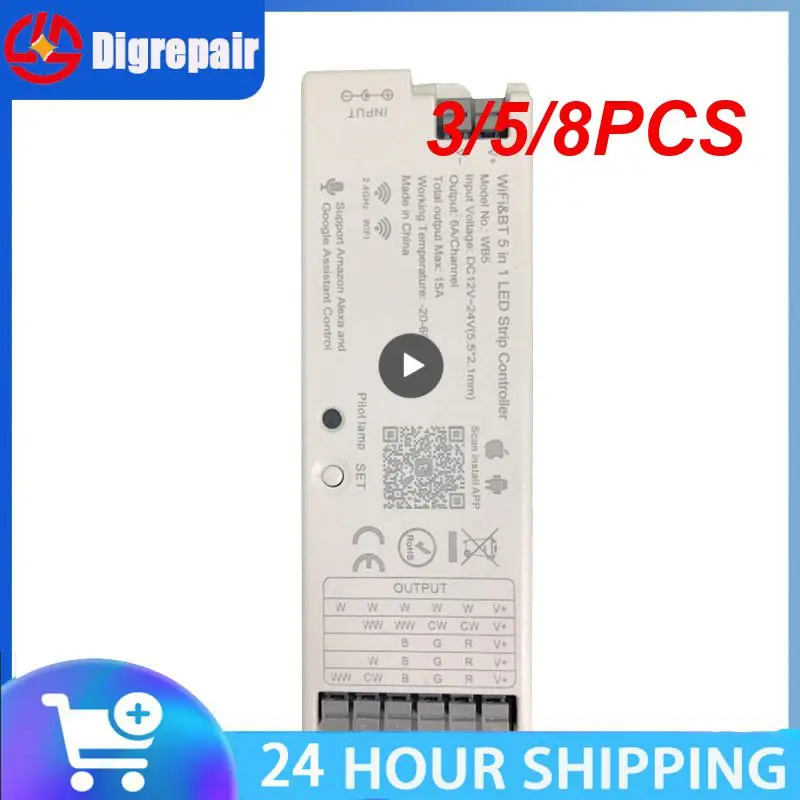 3/5/8PCS Led Strip Convenient Tuya Wifi Light Strip Controller Wifibluetooth Intelligent
3/5/8PCS Led Strip Convenient Tuya Wifi Light Strip Controller Wifibluetooth Intelligent