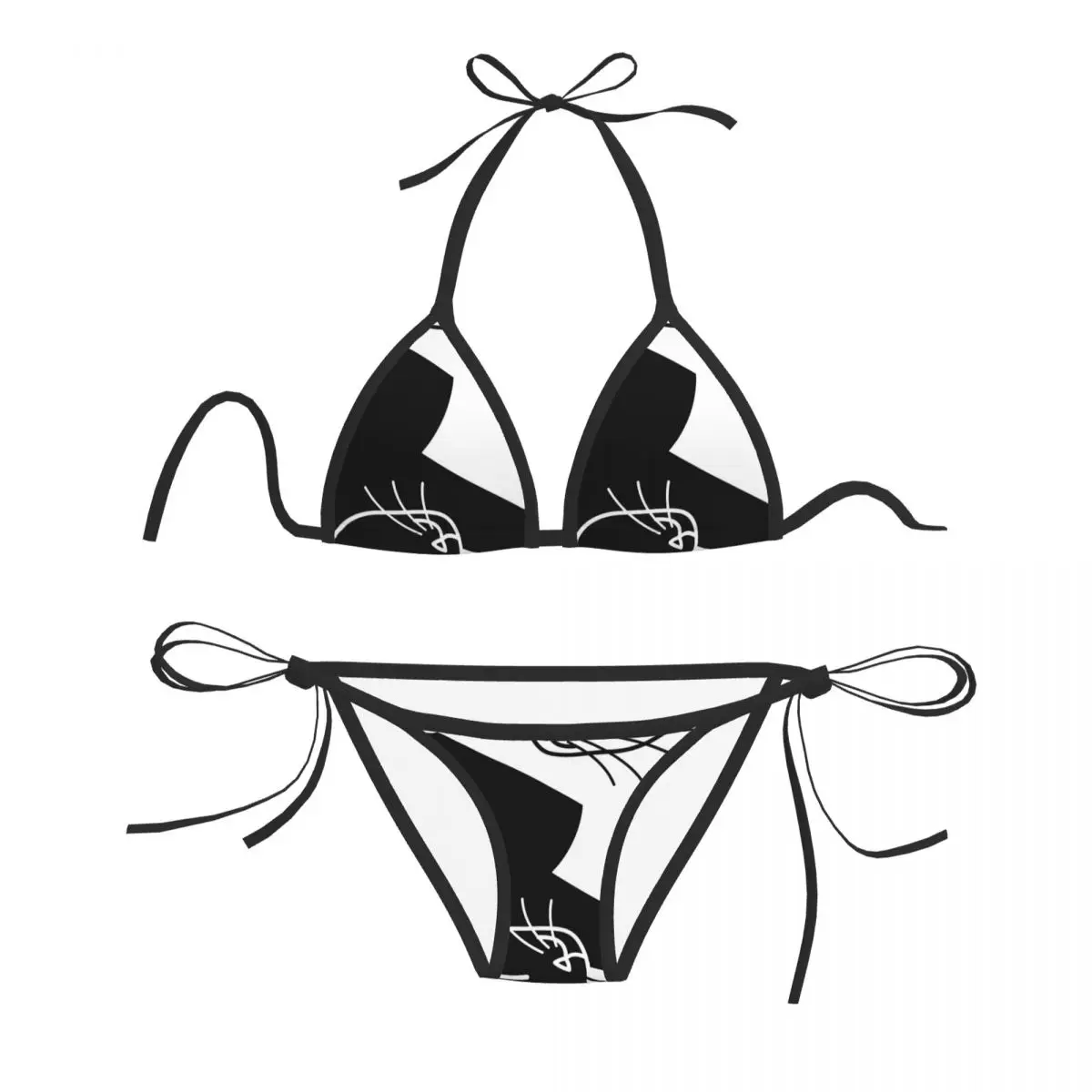 Two Cute Sleeping Cats Bikini Mujer Swimwear Women Swimsuit Swimwear Micro Bikini Set Summer Beachwear Bathing suit
Two Cute Sleeping Cats Bikini Mujer Swimwear Women Swimsuit Swimwear Micro Bikini Set Summer Beachwear Bathing suit