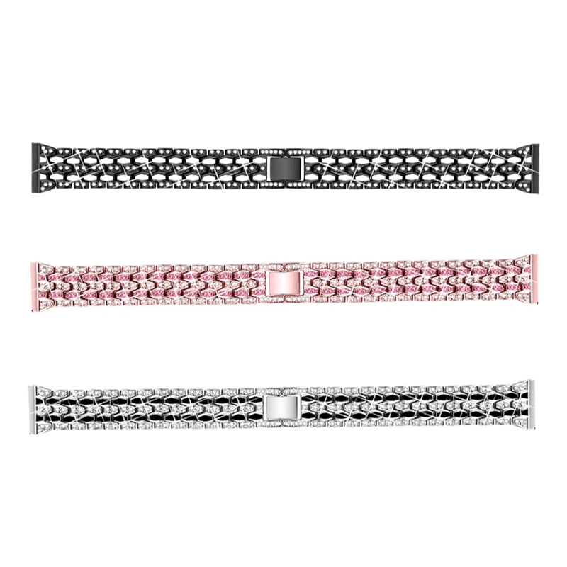 Top Deals Suitable For Huawei B5 Diamond Strap Metal Strap Five Bead Five Row Bracelet Watch Strap
Top Deals Suitable For Huawei B5 Diamond Strap Metal Strap Five Bead Five Row Bracelet Watch Strap