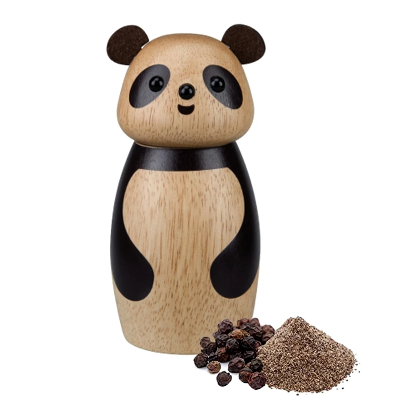 Creative Panda Shape Pepper Grinding Kitchen Seasoning Tool Easy To Use Durable Portable Abrader Gadget Kitchen Tool
Creative Panda Shape Pepper Grinding Kitchen Seasoning Tool Easy To Use Durable Portable Abrader Gadget Kitchen Tool