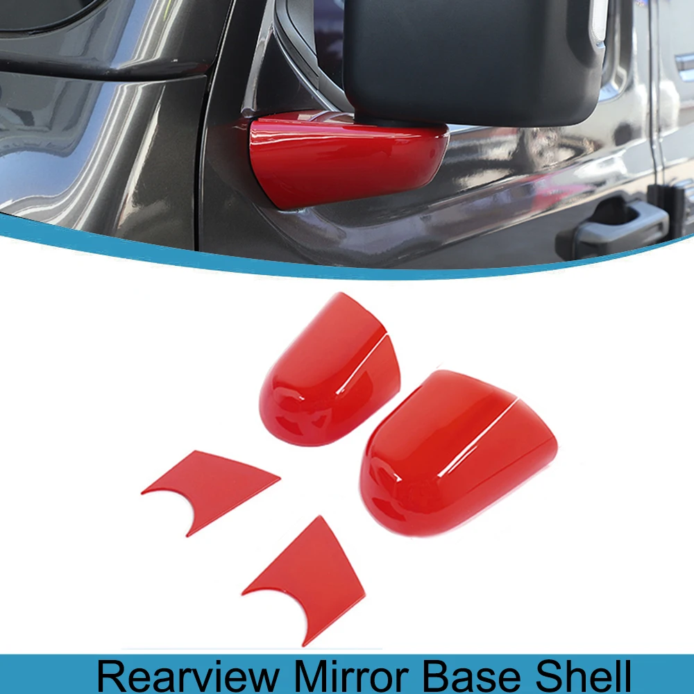 Car Rearview Mirror Base Decoration Cover for Jeep Wrangler JL Gladiator JT 2018 2019 2020 2021 2022 2023 Exterior Accessories
Car Rearview Mirror Base Decoration Cover for Jeep Wrangler JL Gladiator JT 2018 2019 2020 2021 2022 2023 Exterior Accessories