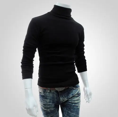 New Fashion Men's Winter Warm Sweaters High Neck Long Sleeve Jumpers Casual Knit Sweater Slim Top Black Gray White
New Fashion Men's Winter Warm Sweaters High Neck Long Sleeve Jumpers Casual Knit Sweater Slim Top Black Gray White