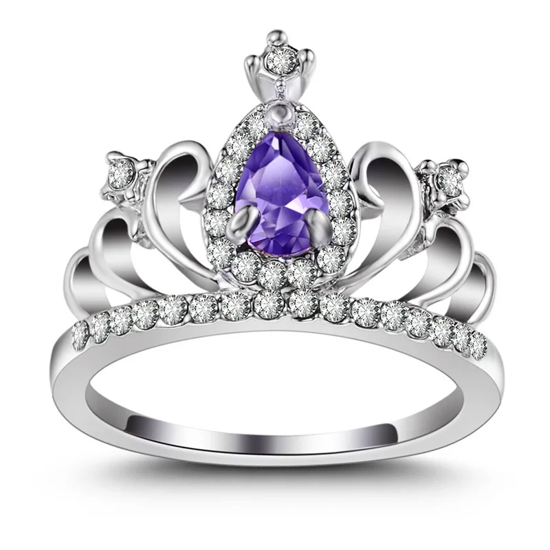 Milangirl Princess Crown Style Rings For Women Luxury Hollow Out & White Color Fashion Jewelry For Girls
Milangirl Princess Crown Style Rings For Women Luxury Hollow Out & White Color Fashion Jewelry For Girls