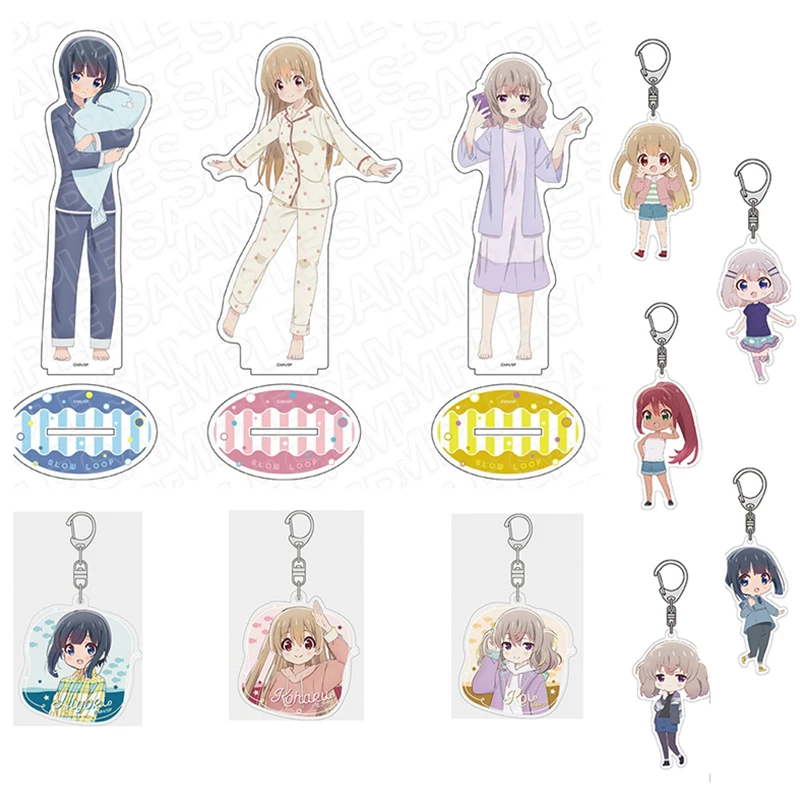 Anime SLOW LOOP Hiyori Yamakawa Koharu Minag Pajamas Series Acrylic Stand Figure Model Plate Desktop Toy Cosplay Keychain Gift
Anime SLOW LOOP Hiyori Yamakawa Koharu Minag Pajamas Series Acrylic Stand Figure Model Plate Desktop Toy Cosplay Keychain Gift