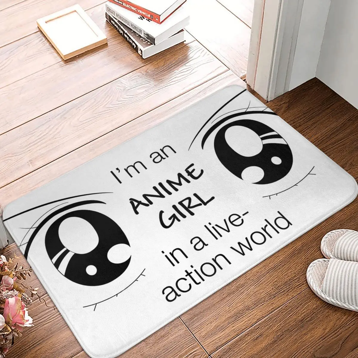 Anime Japanese Bath Non-Slip Carpet Girl In A Live Action World Living Room Mat Entrance Door Doormat Floor Decoration Rug
Anime Japanese Bath Non-Slip Carpet Girl In A Live Action World Living Room Mat Entrance Door Doormat Floor Decoration Rug