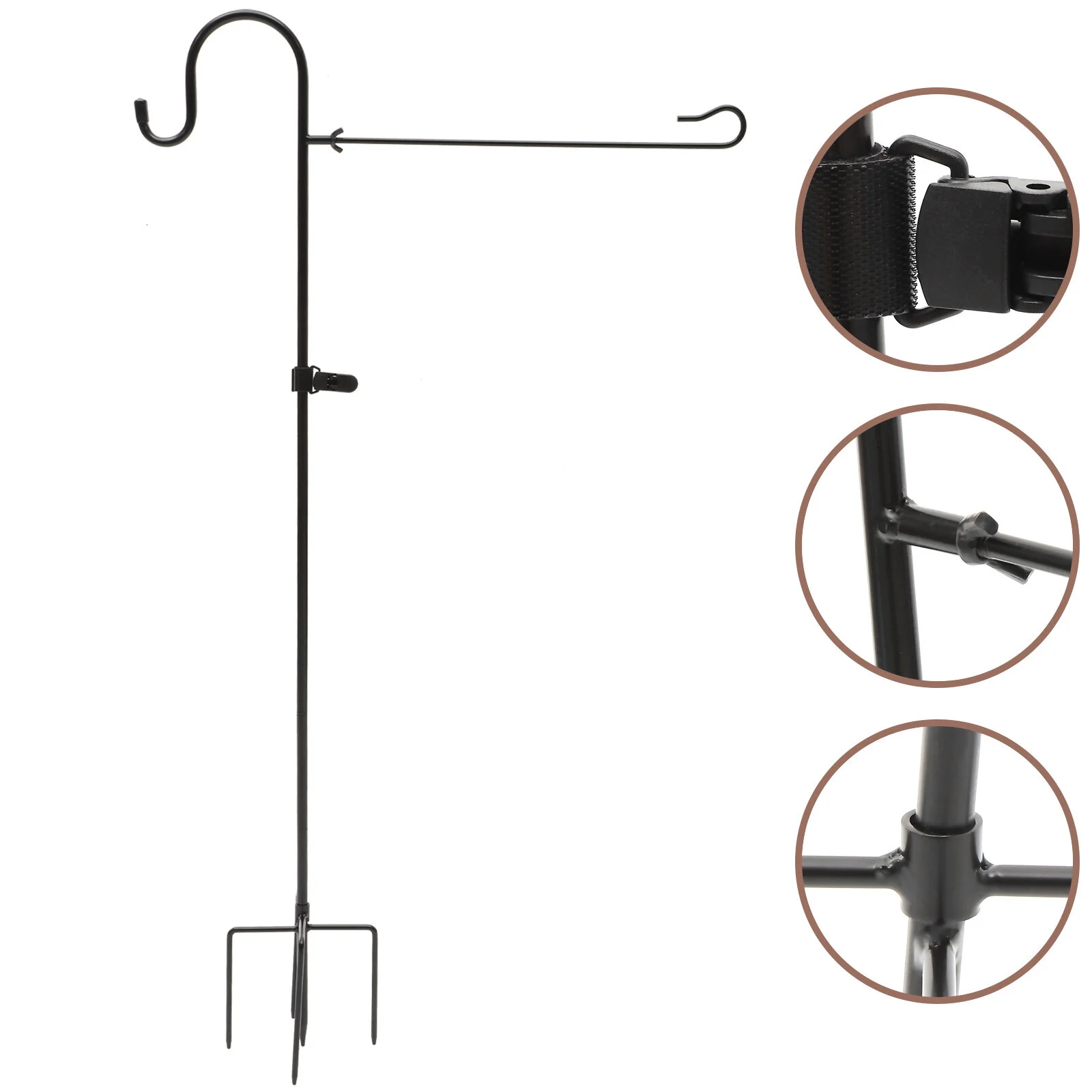 Wood Pile Pole Stake Hanger Flowerpot Shepherds Hook Garden Flag Bracket Solar Lantern
Wood Pile Pole Stake Hanger Flowerpot Shepherds Hook Garden Flag Bracket Solar Lantern