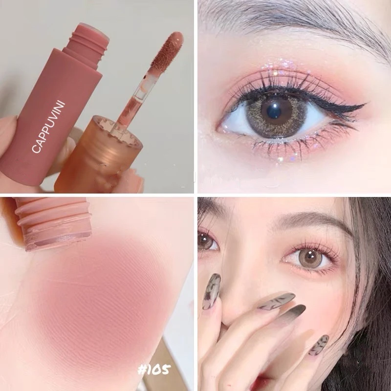 Matte Liquid Eyeshadow Cream Smooth Nude Eye Makeup Long Lasting Waterproof Eye Shdaow Stick Blush Dual Purpose Contour Shadow
Matte Liquid Eyeshadow Cream Smooth Nude Eye Makeup Long Lasting Waterproof Eye Shdaow Stick Blush Dual Purpose Contour Shadow