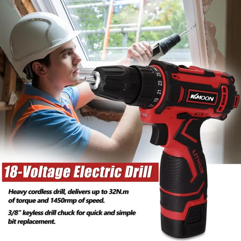 18V Electric Drill Cordless Screwdriver Lithium Battery Wireless Rechargeable Mini Drills Brush Motor Home DIY Power Tools
18V Electric Drill Cordless Screwdriver Lithium Battery Wireless Rechargeable Mini Drills Brush Motor Home DIY Power Tools