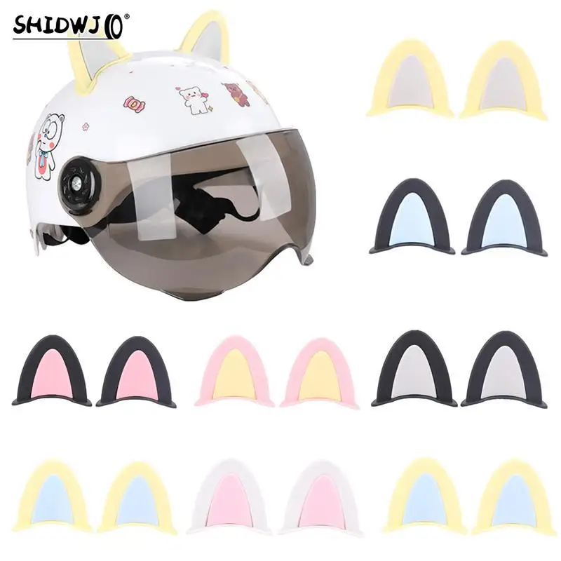 2pcs Motorcycle Helmet Cute Cat Ears Electric Car Motocross Stickers Driving Styling Universal Helmet Decoration Accessories
2pcs Motorcycle Helmet Cute Cat Ears Electric Car Motocross Stickers Driving Styling Universal Helmet Decoration Accessories