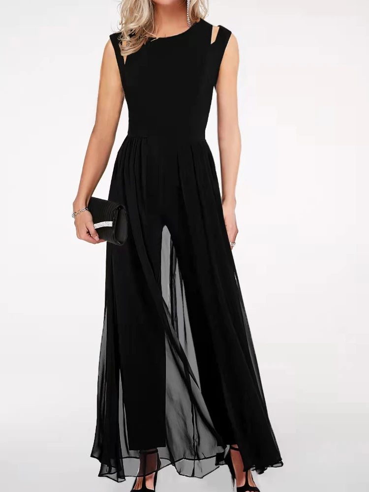 Trousers Casual Color 2023 One Fashion Bodysuit Summer Waist Pieces Sleeveless Jumpsuits for Elegant Women High Solid New Women
Trousers Casual Color 2023 One Fashion Bodysuit Summer Waist Pieces Sleeveless Jumpsuits for Elegant Women High Solid New Women