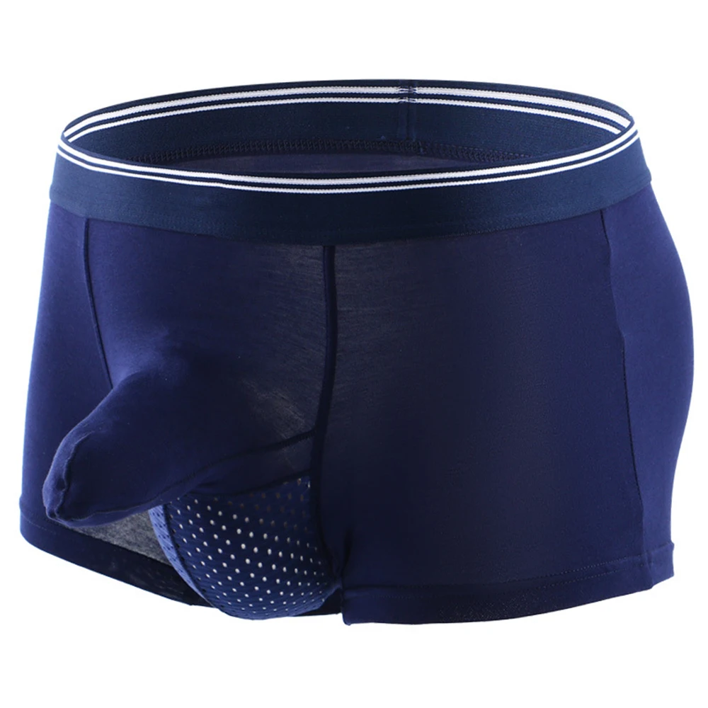 Men Boxer Briefs Modal Shorts U Convex Pouch Underwear Breathable ELephant Nose Underpants Comfortable Sleep Bottoms Swimwear
Men Boxer Briefs Modal Shorts U Convex Pouch Underwear Breathable ELephant Nose Underpants Comfortable Sleep Bottoms Swimwear
