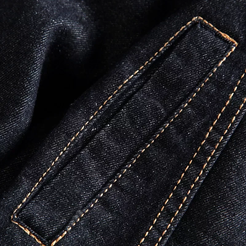 New in Denim Jackets Casual Solid Color Lapel Single Breasted Blue Jeans Jacket Men Spring Autumn Slim Fit Cotton Outwear Jacket
New in Denim Jackets Casual Solid Color Lapel Single Breasted Blue Jeans Jacket Men Spring Autumn Slim Fit Cotton Outwear Jacket