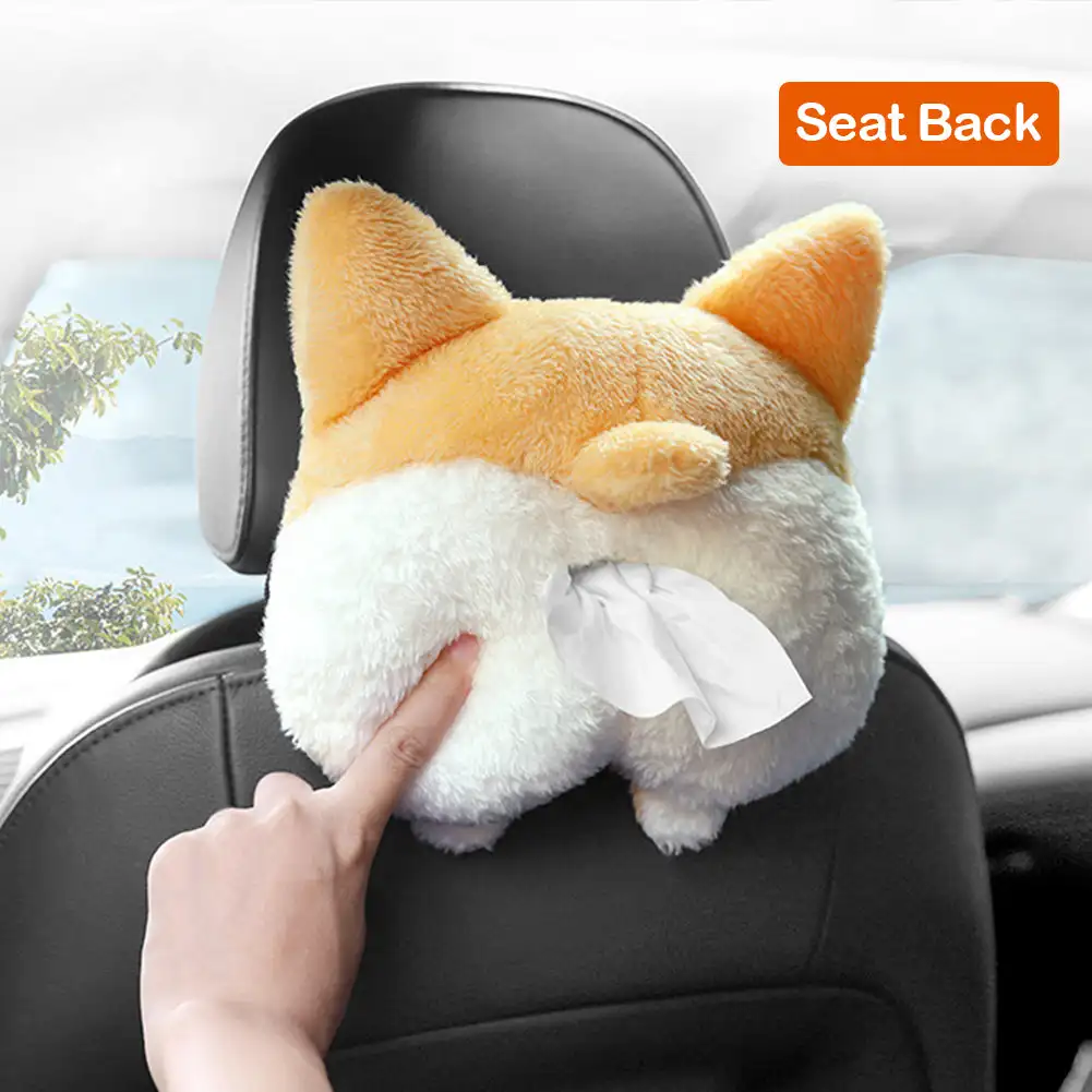 Creative Corgi Kitten Butt Funny Car Tissue Box Cute Cartoon Animal Model Drawing Paper Box Car Interior Home Decor
Creative Corgi Kitten Butt Funny Car Tissue Box Cute Cartoon Animal Model Drawing Paper Box Car Interior Home Decor