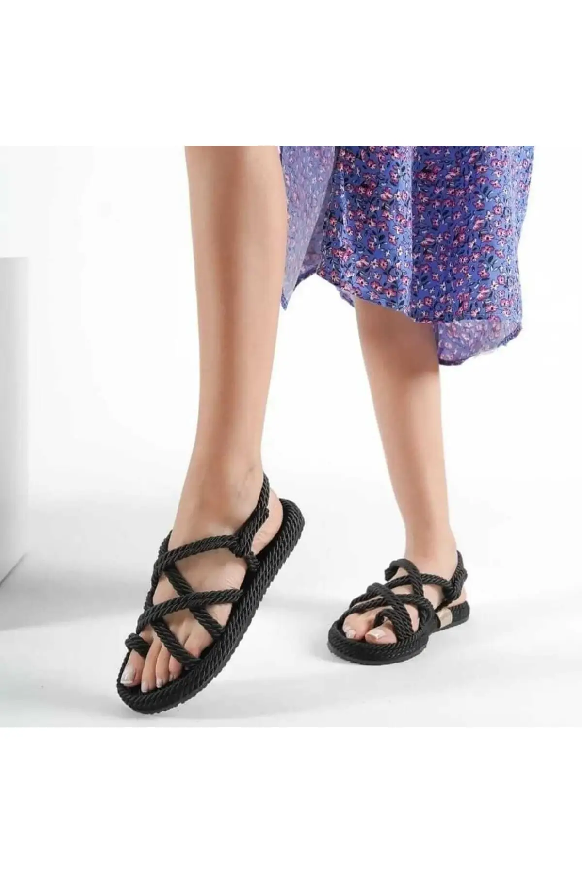 Women's Braided Rope Sandals Straw Knitting Traditional Handmade Casual Style Fashion Non-Slip Beach Summer Slippers Sandals
Women's Braided Rope Sandals Straw Knitting Traditional Handmade Casual Style Fashion Non-Slip Beach Summer Slippers Sandals