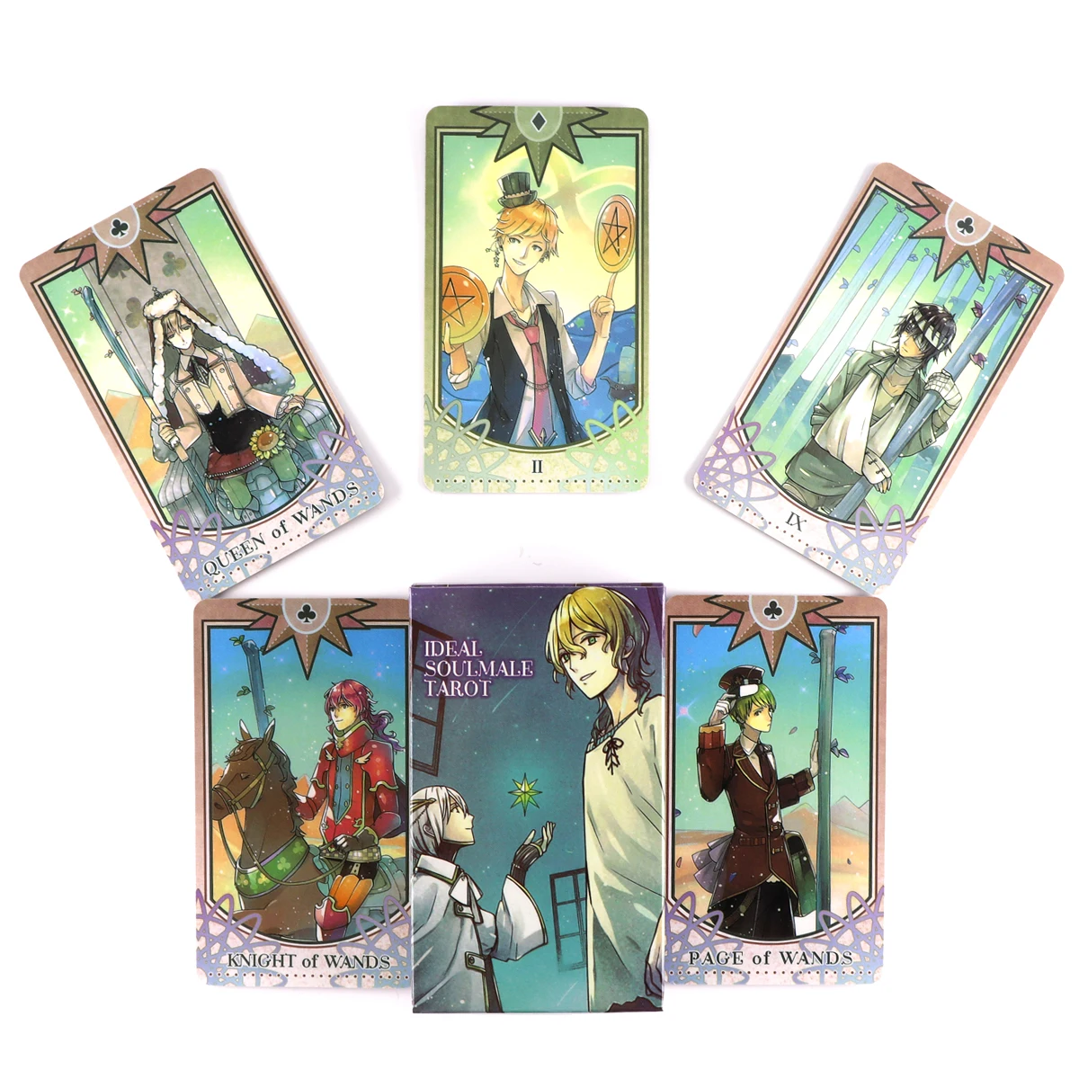 Ideal Soulmate Tarot Cards High Quality Fortune Guidance Telling Divination Tarot Deck Witchcraft Supplies Oracle Cards 78pcs
Ideal Soulmate Tarot Cards High Quality Fortune Guidance Telling Divination Tarot Deck Witchcraft Supplies Oracle Cards 78pcs