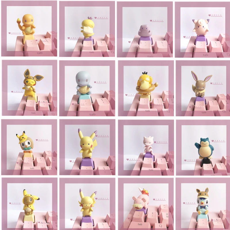 Pokemon Anime Character Pikachu Duck Mechanical Keyboard Customized DIY Cartoon Keycap Toy Hobbies Action Figures Christmas Gift
Pokemon Anime Character Pikachu Duck Mechanical Keyboard Customized DIY Cartoon Keycap Toy Hobbies Action Figures Christmas Gift