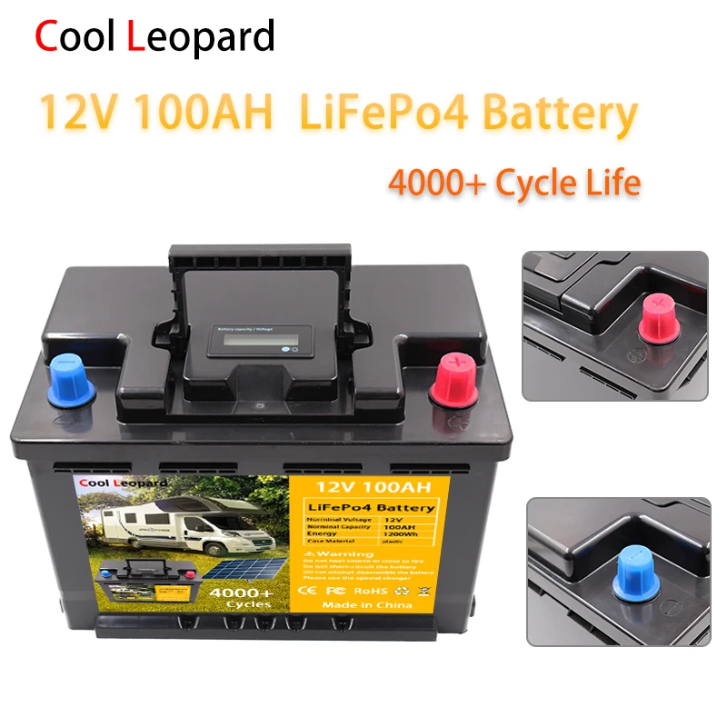 Встроенный BMS Аккумулятор LiFePo4 12 В 100 Ач, подходит для солнечной энергетической системы, солнечного прожектора, экскурсионного автомобиля и ...
Встроенный BMS Аккумулятор LiFePo4 12 В 100 Ач, подходит для солнечной энергетической системы, солнечного прожектора, экскурсионного автомобиля и ...