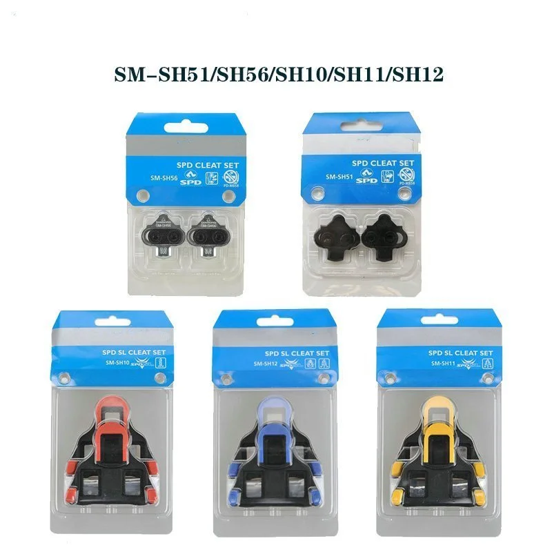 Road Bike Pedal Cleat MTB Bicycle Cleats Original Box SH51 SH56 Shoes Cleats Bike Pedal Road Cleats SH10 SH11 SH12 for Shimano
Road Bike Pedal Cleat MTB Bicycle Cleats Original Box SH51 SH56 Shoes Cleats Bike Pedal Road Cleats SH10 SH11 SH12 for Shimano
