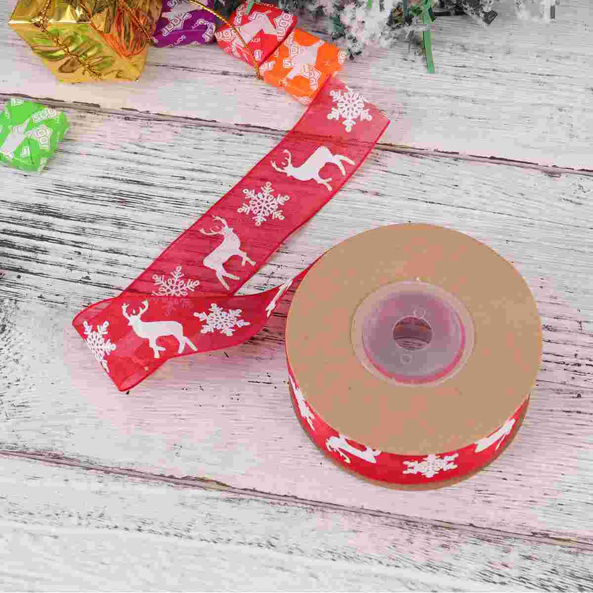 1 Roll 10M Present New Year for Party Decoration Craft Trim Ribbon Wrapping Ribbon Gift Wedding Christmas Ribbon
1 Roll 10M Present New Year for Party Decoration Craft Trim Ribbon Wrapping Ribbon Gift Wedding Christmas Ribbon