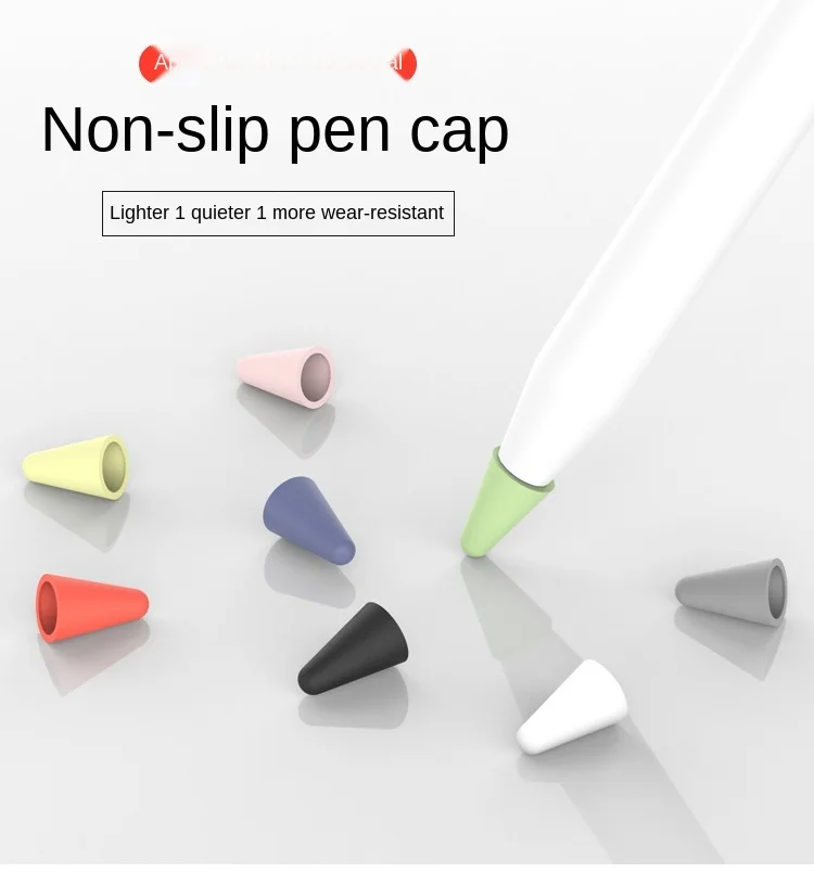 8PC Pencil Tip Cover For Apple Pencil 2nd 1st Generation Mute Silicone Nib Case For Pencil Cover Skin Screen Protector
8PC Pencil Tip Cover For Apple Pencil 2nd 1st Generation Mute Silicone Nib Case For Pencil Cover Skin Screen Protector
