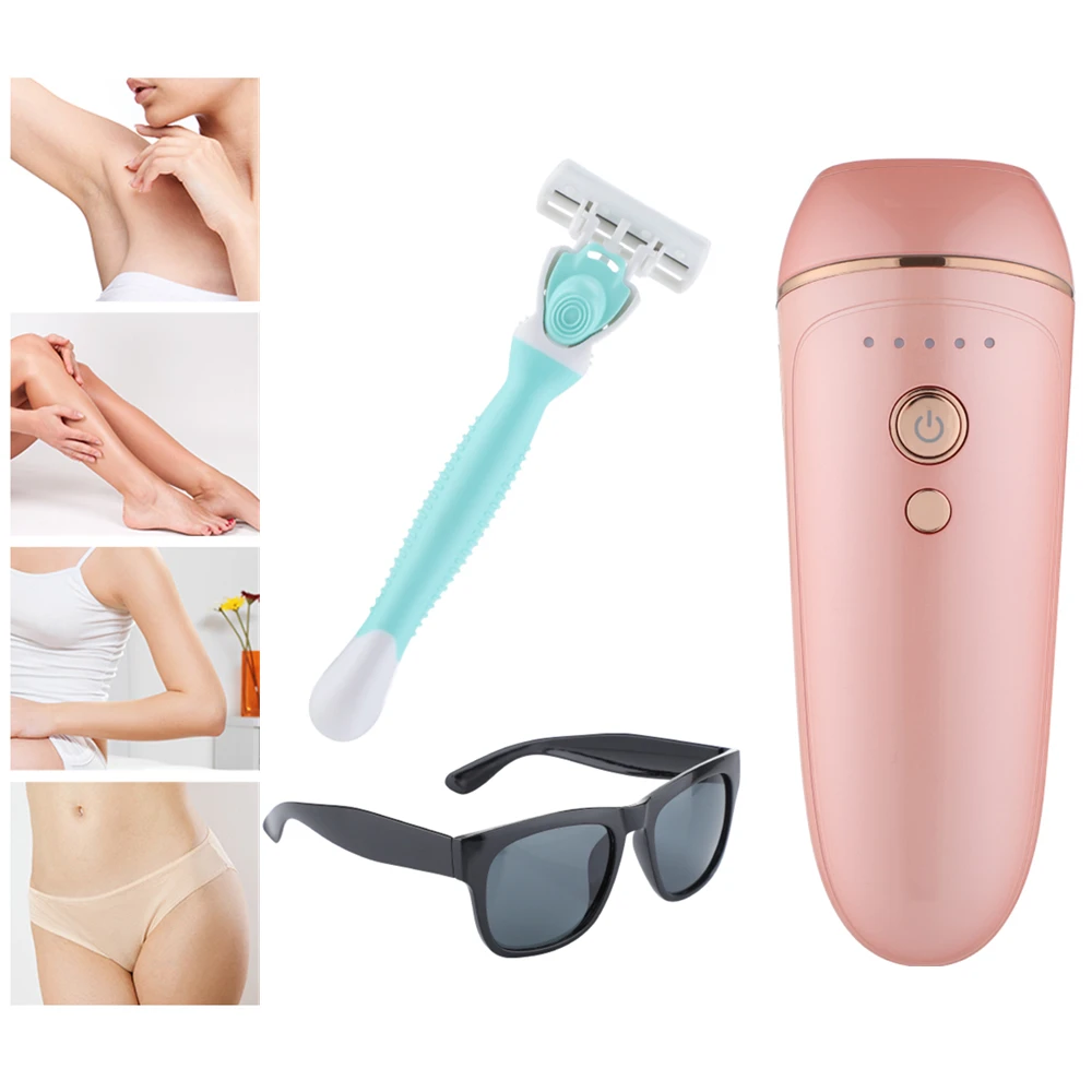 Electric Epilator Photon Rejuvenation Permanent IPL 600000 Flash Hair Removal Device Laser Photoepilator Painless Home Device
Electric Epilator Photon Rejuvenation Permanent IPL 600000 Flash Hair Removal Device Laser Photoepilator Painless Home Device