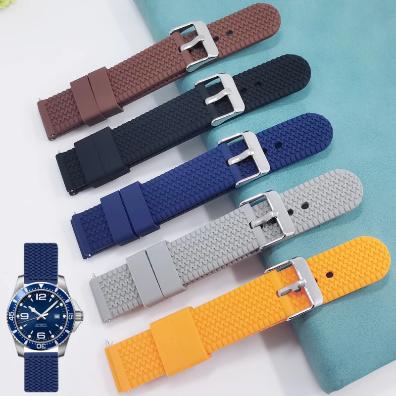 Fashion Silicone Watchband 18mm 20mm 22mm 24mm Waterproof Sports Rubber Watch Band Bracelet Women Men Watches Straps
Fashion Silicone Watchband 18mm 20mm 22mm 24mm Waterproof Sports Rubber Watch Band Bracelet Women Men Watches Straps