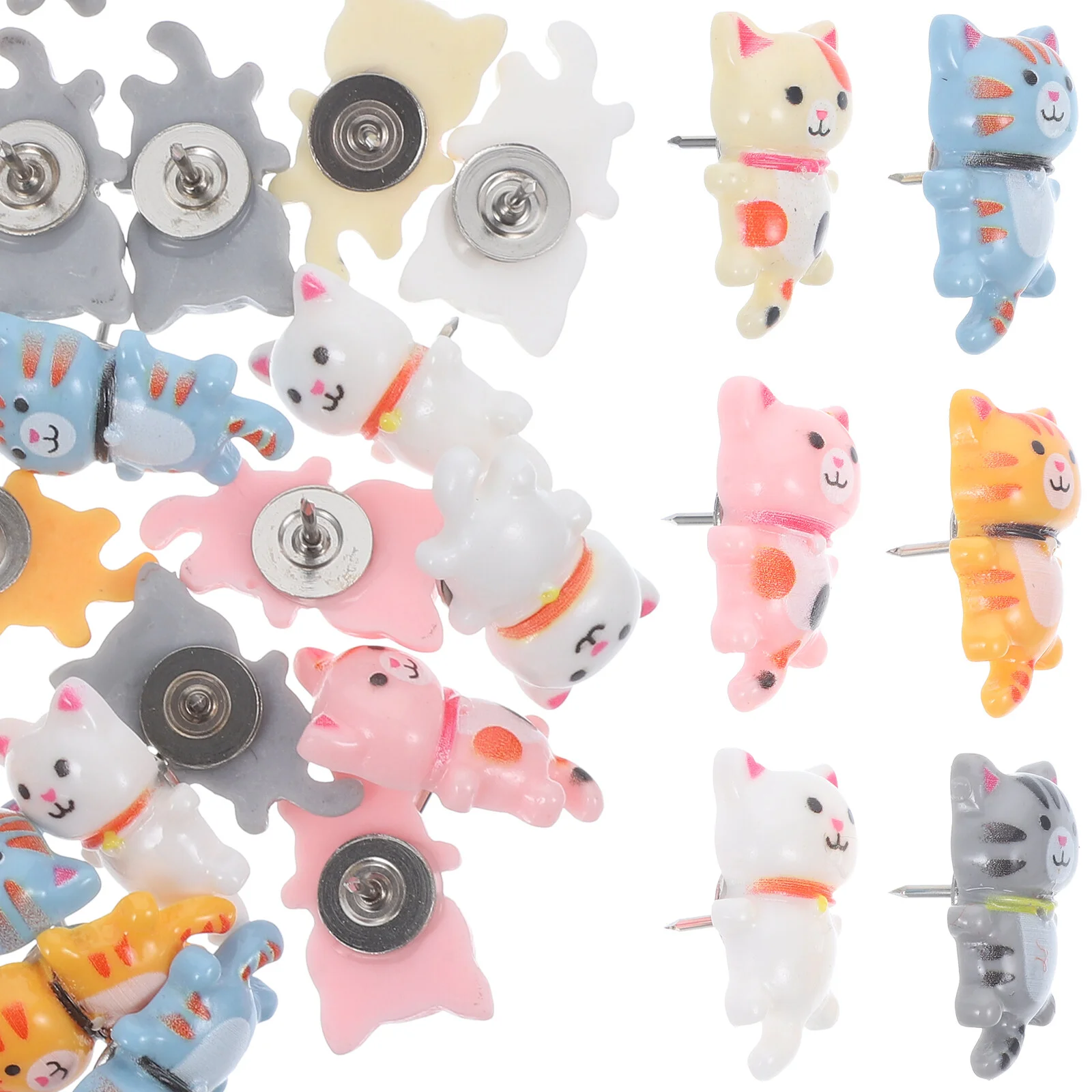 30 Pcs Staple Cat Accesorios Para Escritorio Thumb Tack Decore Cork Board Accessories The Desk Supplies
30 Pcs Staple Cat Accesorios Para Escritorio Thumb Tack Decore Cork Board Accessories The Desk Supplies