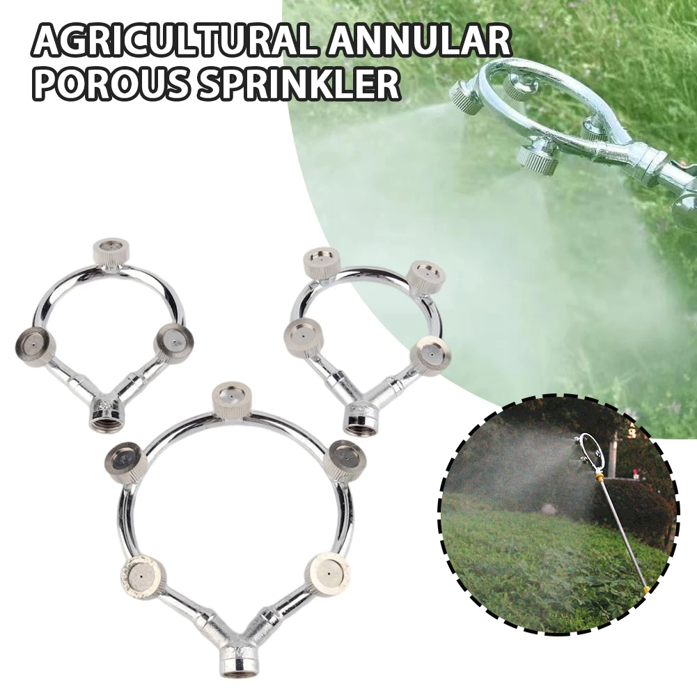 3/4/5 Head Agricultural Annular Atomizing Nozzle Atomizing Nozzle garden Agriculture Irrigation Misting Cooling Humidify Sprayer
3/4/5 Head Agricultural Annular Atomizing Nozzle Atomizing Nozzle garden Agriculture Irrigation Misting Cooling Humidify Sprayer