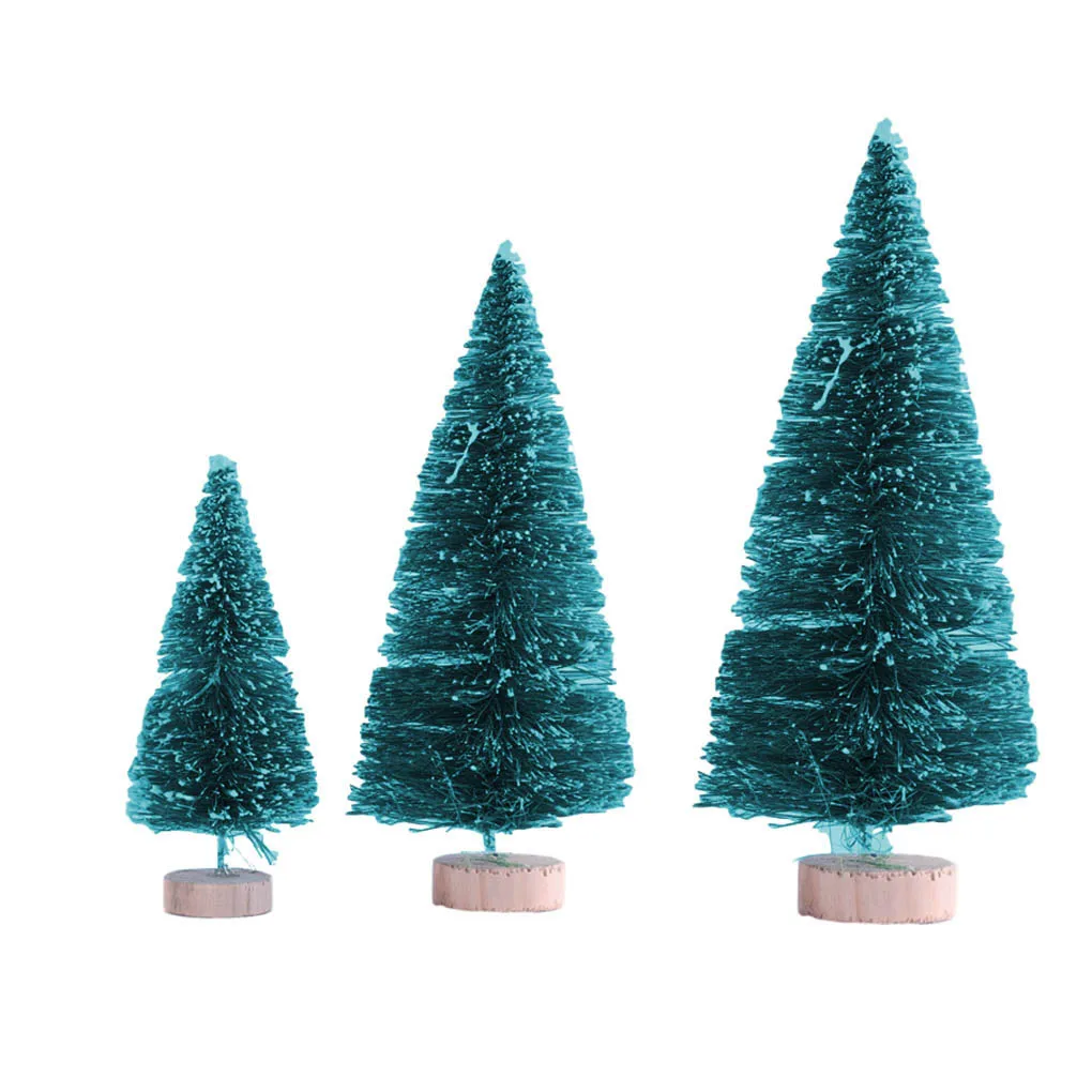 48Pcs Lot Mini Christmas Tree Sisal Silk Cedar Home Decor Small Santa Snow Frost House Desktop New Year Ornament Supplies
48Pcs Lot Mini Christmas Tree Sisal Silk Cedar Home Decor Small Santa Snow Frost House Desktop New Year Ornament Supplies