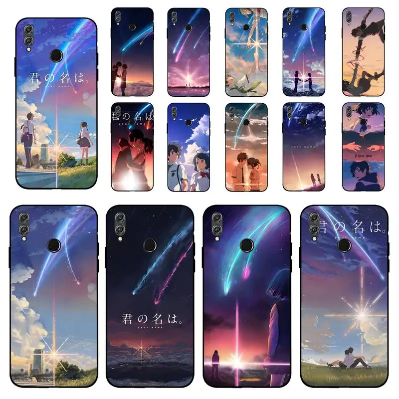 

YNDFCNB Your Name Phone Case for Huawei Honor 10 i 8X C 5A 20 9 10 30 lite pro Voew 10 20 V30