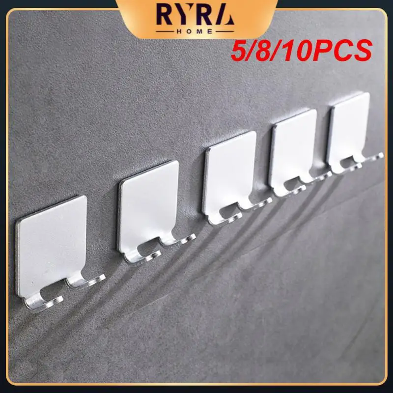 5/8/10PCS Wear-resistant Shaver Holder Double-sided Tape Fixation Punch Free Hook Hole-free Portable Wall Hooks
5/8/10PCS Wear-resistant Shaver Holder Double-sided Tape Fixation Punch Free Hook Hole-free Portable Wall Hooks