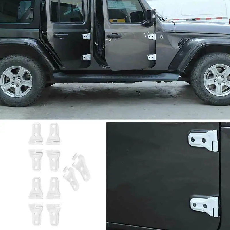For Jeep Wrangler JL 4DR 2018-2021 White Side Door Hood Hinge Cover Trim 20PCS
For Jeep Wrangler JL 4DR 2018-2021 White Side Door Hood Hinge Cover Trim 20PCS