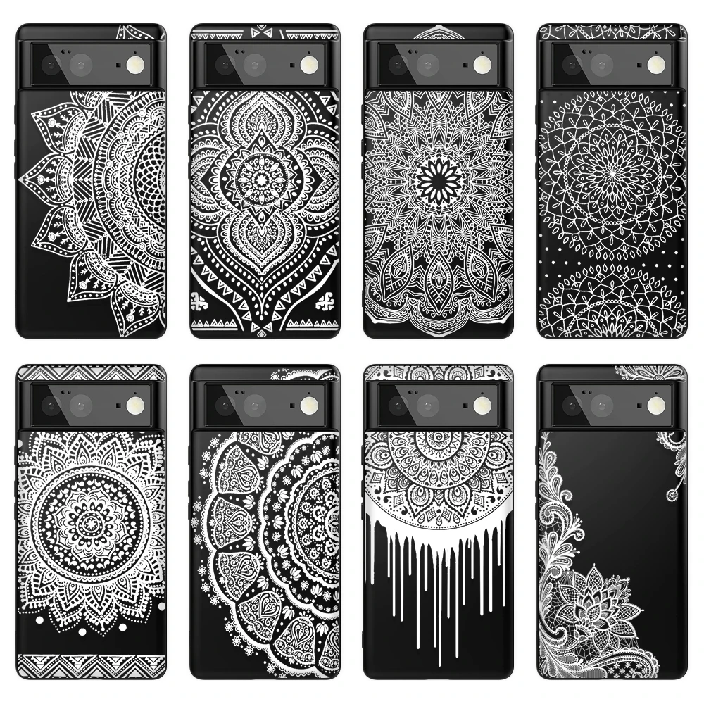Mandala Phone Case for Google Pixel 6 Pro 3 3a 4 5 XL Soft TPU Silicone Coque for Pixel 4a 5a 5G 6Pro Back Cover Art Black Funda
Mandala Phone Case for Google Pixel 6 Pro 3 3a 4 5 XL Soft TPU Silicone Coque for Pixel 4a 5a 5G 6Pro Back Cover Art Black Funda