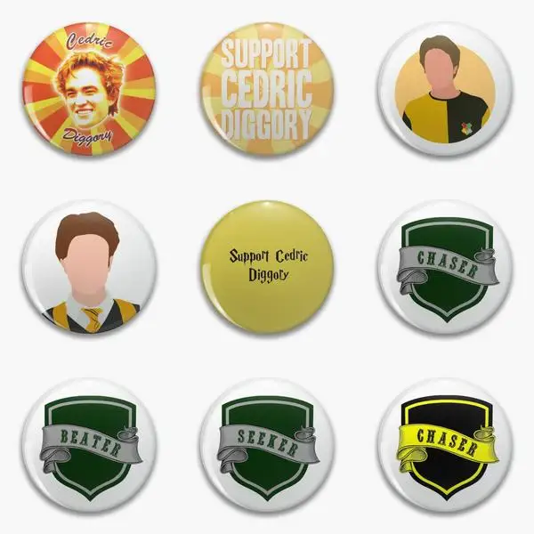 Cedric Diggory значок с поддержкой мягкой кнопки, настраиваемый Забавный металлический мультяшный значок, креативный воротник, милый Декор
Cedric Diggory значок с поддержкой мягкой кнопки, настраиваемый Забавный металлический мультяшный значок, креативный воротник, милый Декор