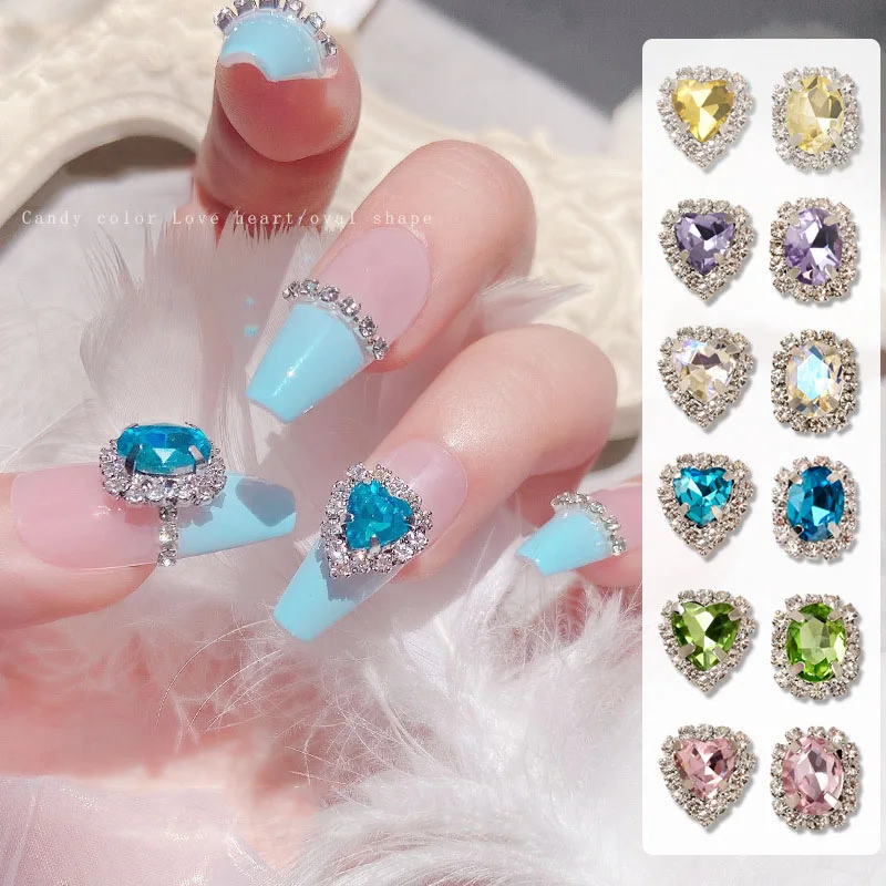 6Pcs/Bag High Quality Nail Art Charms Luxe Diamant Complet Gemme Rhinestones For DIY Nail Decoration Supplies Accessories
6Pcs/Bag High Quality Nail Art Charms Luxe Diamant Complet Gemme Rhinestones For DIY Nail Decoration Supplies Accessories