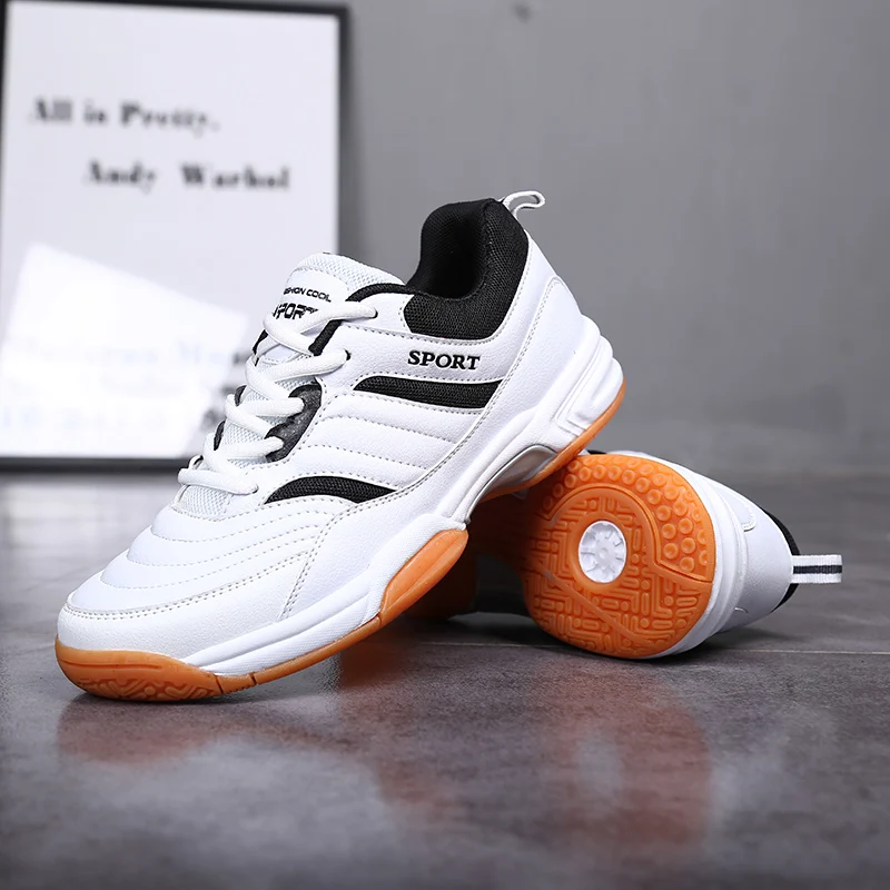Mens Big Size 38-46 Table Tennis Shoes Indoor Gym Sport Sneakers for Men Anti-slip Teenager Ping Pong Training Shoes
Mens Big Size 38-46 Table Tennis Shoes Indoor Gym Sport Sneakers for Men Anti-slip Teenager Ping Pong Training Shoes