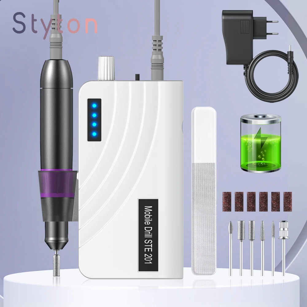 Styton Professional Electric Nail Drill Machine 35000RPM for Acrylic Gel Nails Manicure Pedicure Polishing Shape Tools Salon Use
Styton Professional Electric Nail Drill Machine 35000RPM for Acrylic Gel Nails Manicure Pedicure Polishing Shape Tools Salon Use